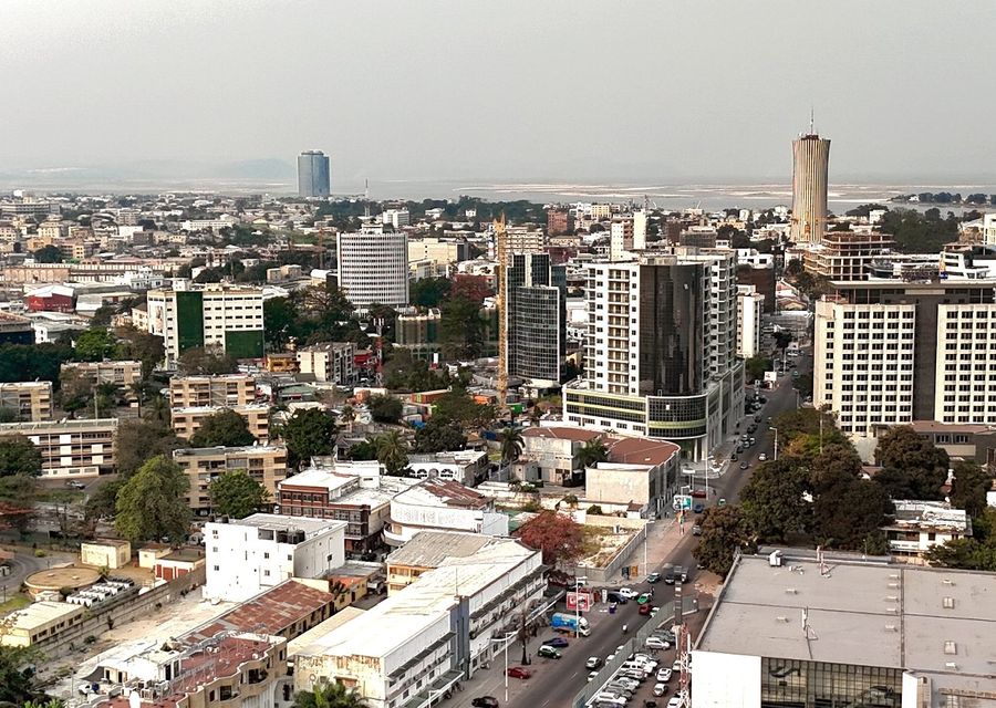 Le centre-ville de Brazzaville