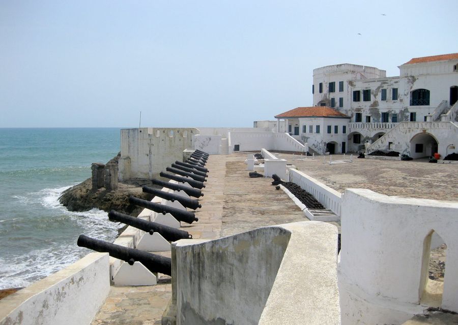 Le château de Cape Coast au Ghana