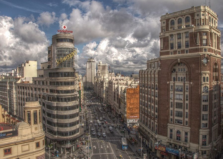 La Gran Vía à Madrid