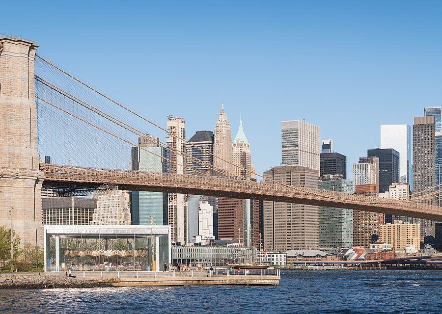 Le pont de Brooklyn et Manhattan