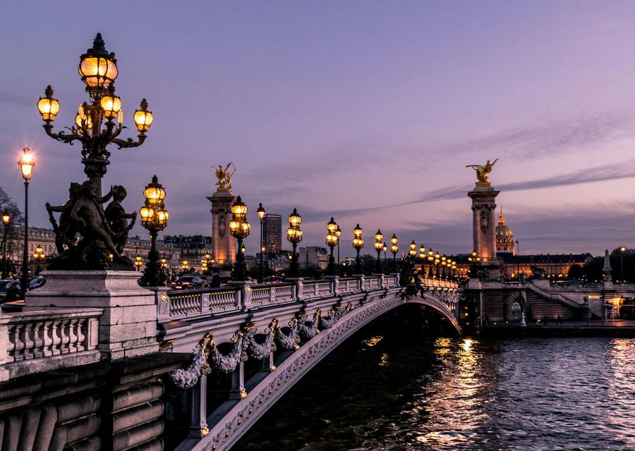 Le pont Alexandre III à Paris