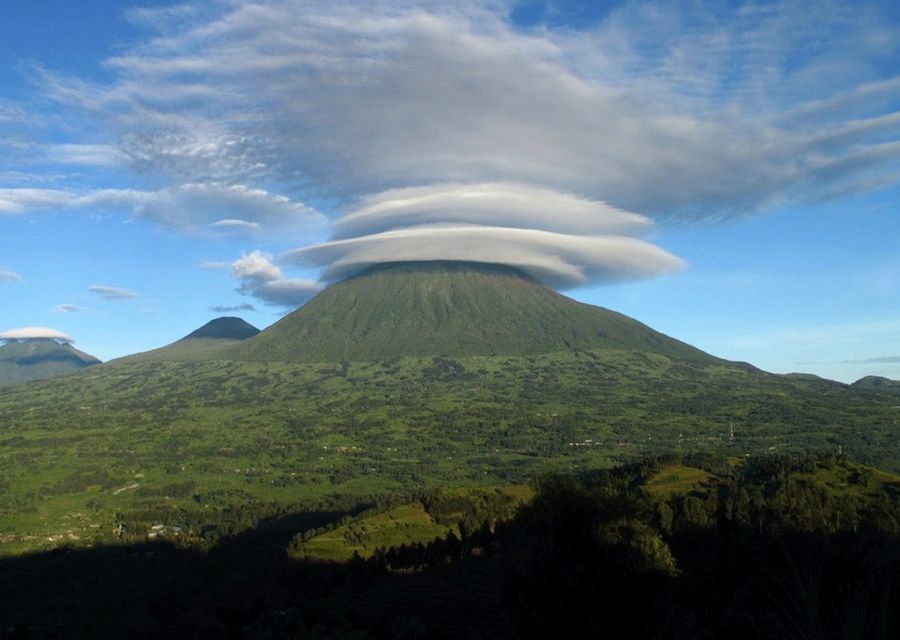 Les volcans des Virunga au Rwanda